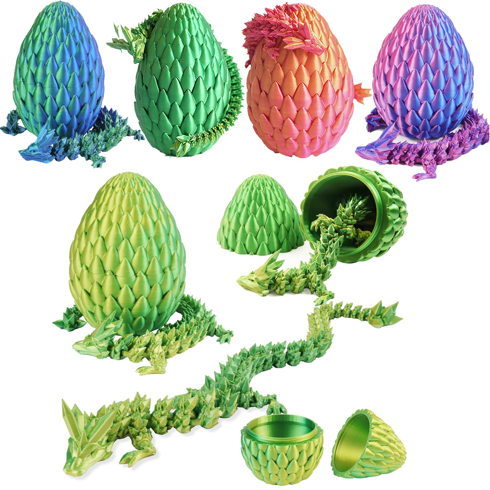 5% Off Qxbuhe 3D Dragon Egg Fidget Toy for Adults