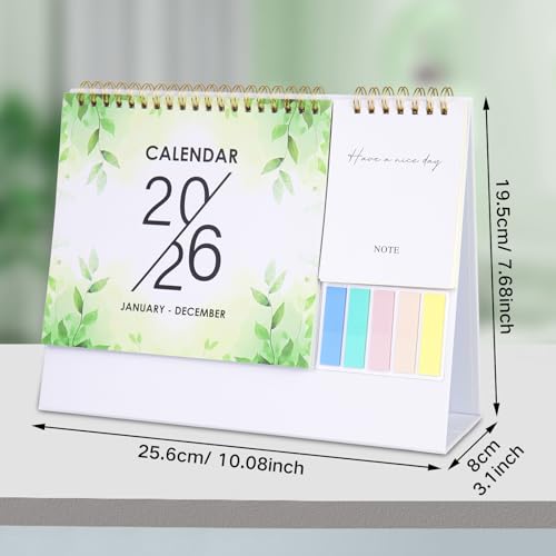 Save 65% on 2026 Desk Calendar with Sticky Notes - Image 7