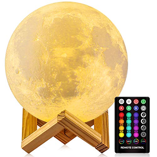 25% Off 16-Color Moon Night Light with Remote - Image 2