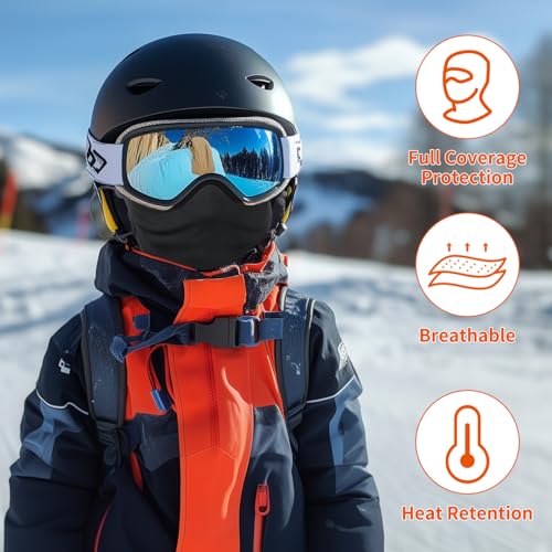 Kids Balaclava Ski Mask 2 Pack – Windproof & Warm - Image 5