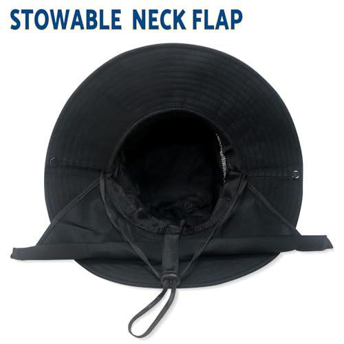 50% Off NPJY Sun Fishing Hat with Neck Flap for UV Protection - Image 7