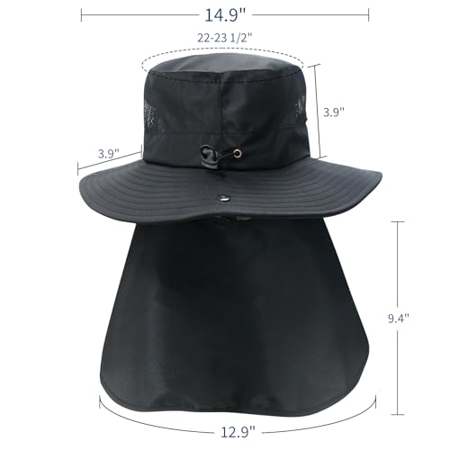 50% Off NPJY Sun Fishing Hat with Neck Flap for UV Protection - Image 8