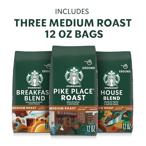 5% Off Starbucks Variety Pack Ground Coffee, 3 Bags - Image 3