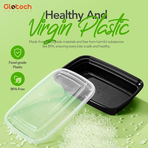 48% Off Meal Prep Containers 100 Pack (200-Piece) Reusable - Image 6