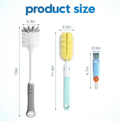 30% Off 14-Piece Bottle Brush Cleaner Set - Image 3