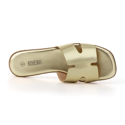 Get 16% Off Rihero Women's Dressy Flat Sandals - Image 6
