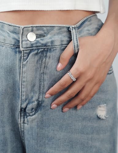 Save 30% on IMOLOVE Moissanite Wedding Bands for Women - Image 5
