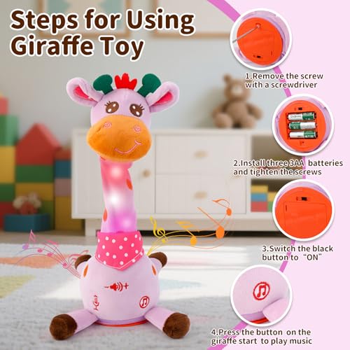 50% Off Emoin Talking Giraffe Baby Toy - Code 2CC22W9G - Image 6