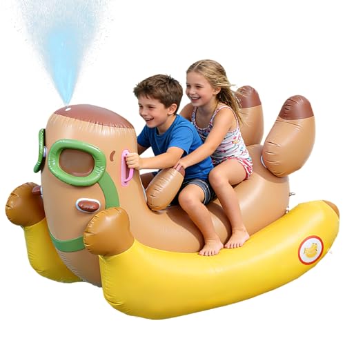 45% Off Capybara 72'' Pool Float with Sprinkler Fun - Image 2
