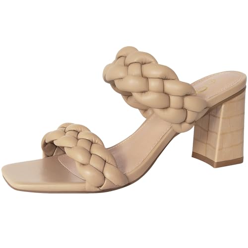 30% Off Athlefit Women's Braided Heeled Sandals - Image 2
