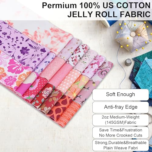 Save 40% on ShinyStitch Cotton Jelly Roll Fabric Strips - Image 5