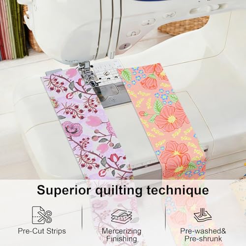 Save 40% on ShinyStitch Cotton Jelly Roll Fabric Strips - Image 6
