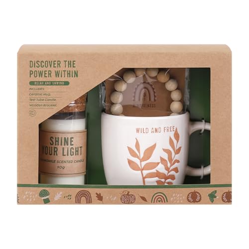 50% Off Meditation Gift Set: Cup, Bracelet & Candle - Image 2