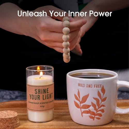 50% Off Meditation Gift Set: Cup, Bracelet & Candle - Image 5