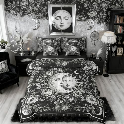 50% Off Gothic Queen Bedding Set – 7-Piece Deal - Image 2