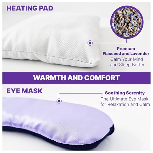 61% Off Microwaveable Heating Pad for Cramps + Eye Mask - Image 7