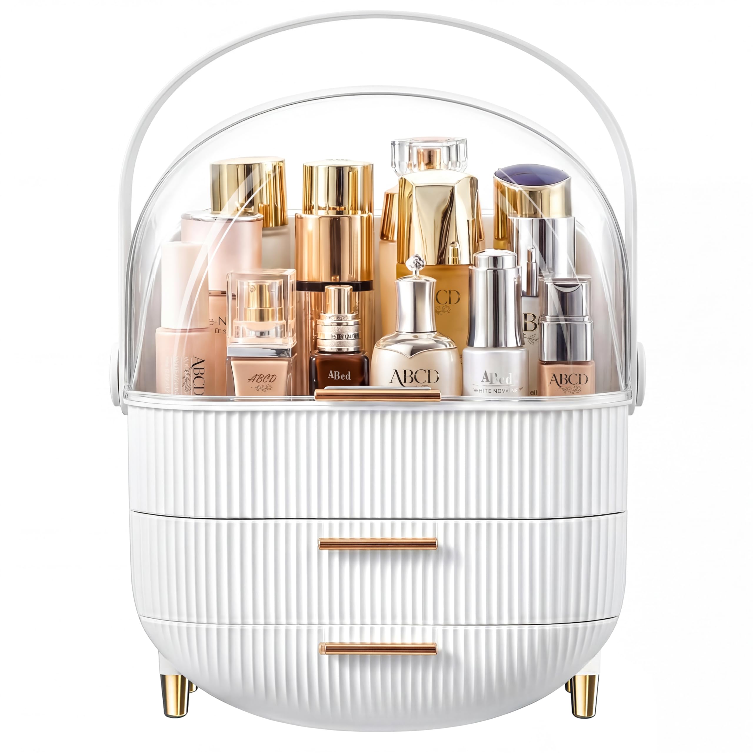 48% Off: NestOrganix Makeup Organizer with Clear Lid - Image 1