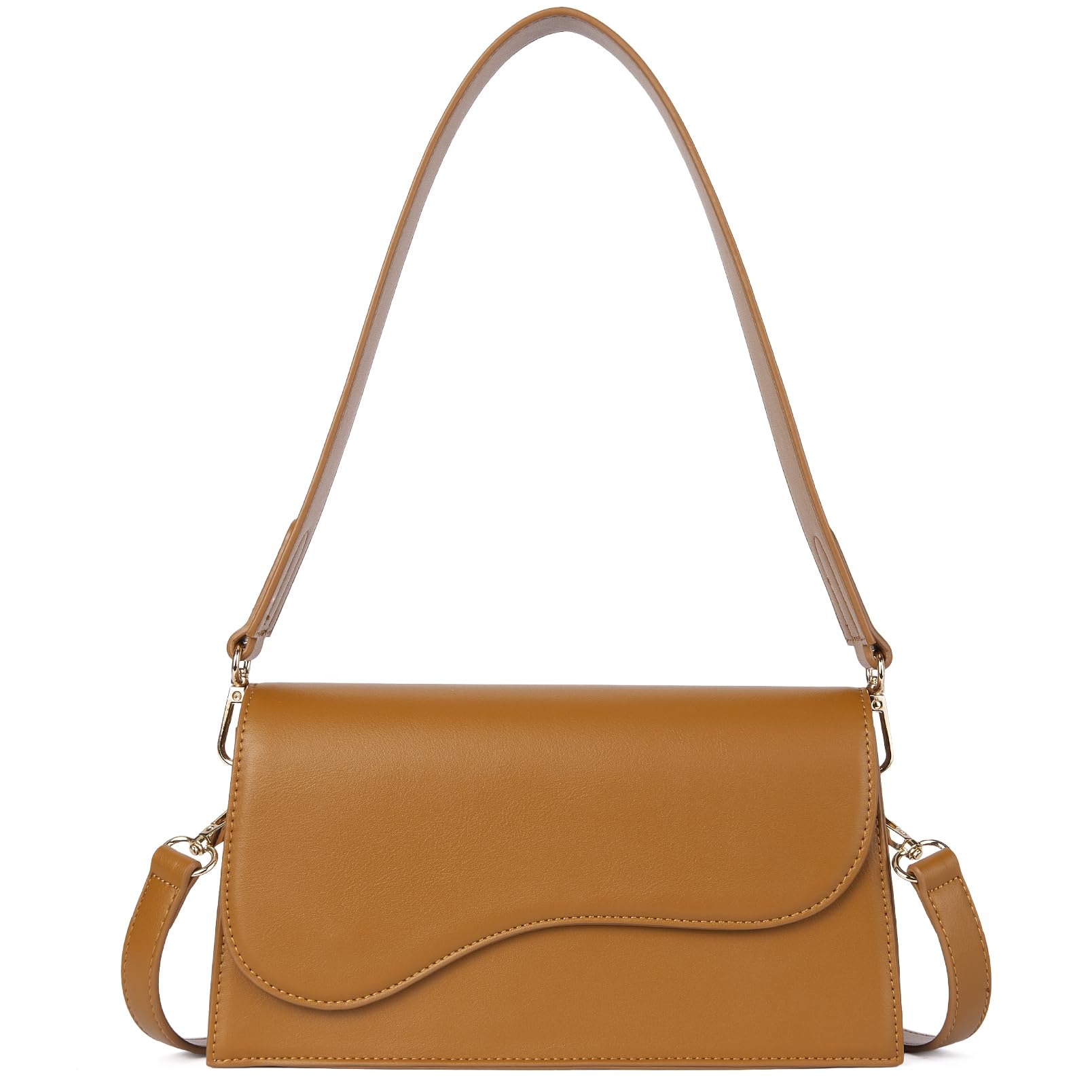 Drop to $12.99: Telena Vegan Leather Shoulder Bag for Women - Image 1
