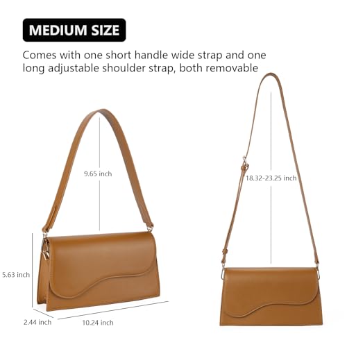 Drop to $12.99: Telena Vegan Leather Shoulder Bag for Women - Image 5