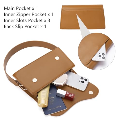 Drop to $12.99: Telena Vegan Leather Shoulder Bag for Women - Image 6