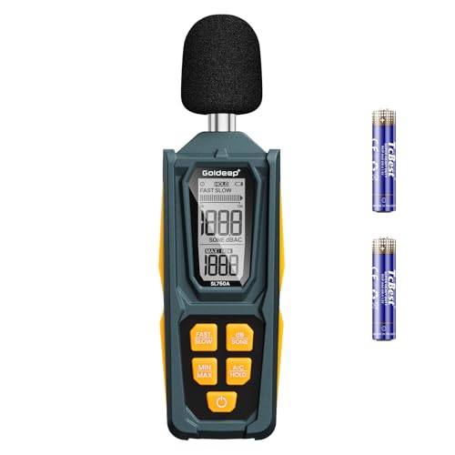 50% Off Goldeep Decibel Meter – Accurate 30-130dB Sound Level - Image 2