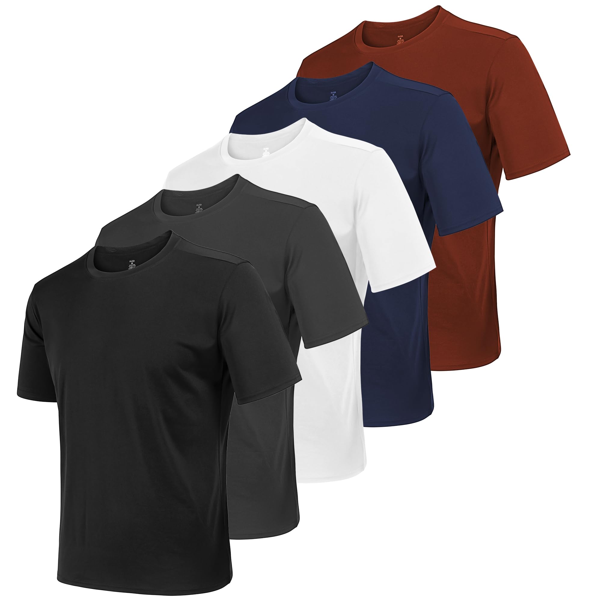 Save 12.49 with code: Men's Athletic 5-Pack T-Shirts - Image 1