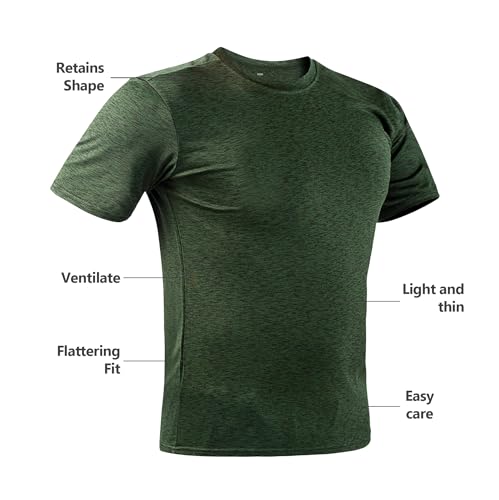 Save 12.49 with code: Men's Athletic 5-Pack T-Shirts - Image 3
