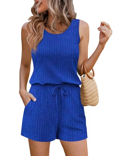 33% Off Ekouaer Women's Casual Romper - Sleeveless & Pockets - Image 2