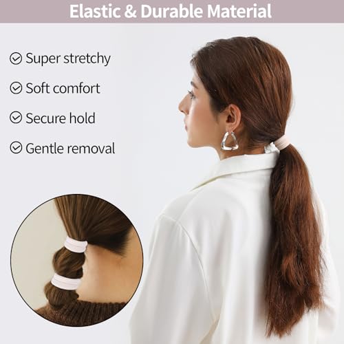 150 Pcs Seamless Hair Ties at 50% Off - No Damage - Image 4