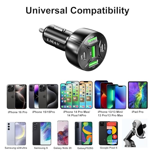 75W USB C Car Charger Adapter - Over 94% Off! - Image 5