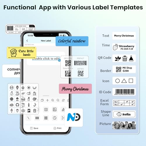 50% Off Mini Bluetooth Label Maker - Use Code N6XAONF2 - Image 5