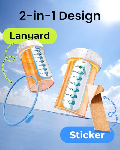 33% Off Odaro 2 Pack Pill Reminder Reusable Medication Tracker - Image 4