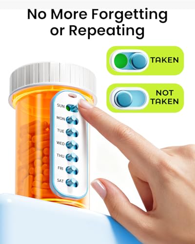 33% Off Odaro 2 Pack Pill Reminder Reusable Medication Tracker - Image 6