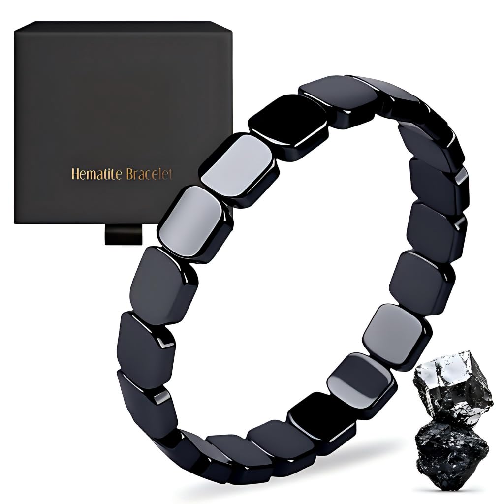Magnetic Hematite Bracelet for Men – 65% Off - Image 1