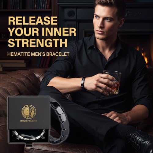 Magnetic Hematite Bracelet for Men – 65% Off - Image 3
