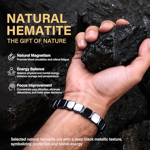 Magnetic Hematite Bracelet for Men – 65% Off - Image 8