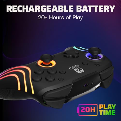 50% Off PDP Afterglow Wireless Pro Controller for Switch - Image 4
