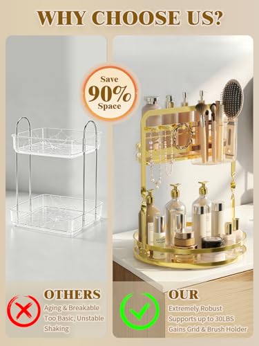 50% Off DUANFEE 360° Rotating Vanity Makeup Organizer - Image 7