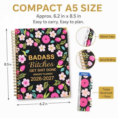 40% Off Badass Bitches Sweary Planner - Code 8Z354OWB - Image 3