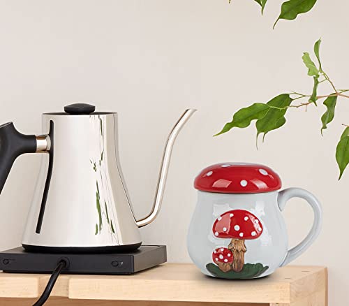 50% OFF Cute Mushroom Mug: Funny Ceramic Coffee & Tea Cup - Image 3