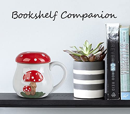 50% OFF Cute Mushroom Mug: Funny Ceramic Coffee & Tea Cup - Image 4