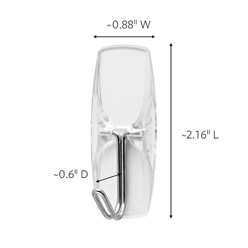 57% Off Command Clear Wire Toggle Hooks, 6-Pack - Image 4