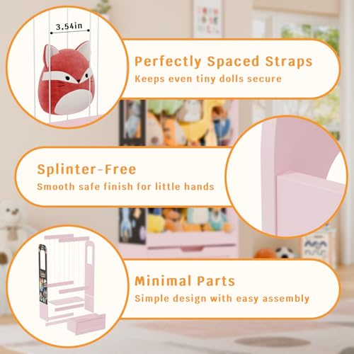 Big Toy Organizer for 80+ Plushies with 180L Storage - Image 7