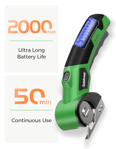 Save 32%: Cordless Electric Scissors with Safety Lock & LED - Image 5