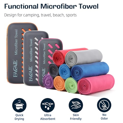 50% Off BAGAIL Ultra-Soft Microfiber Camping Towel - Image 3