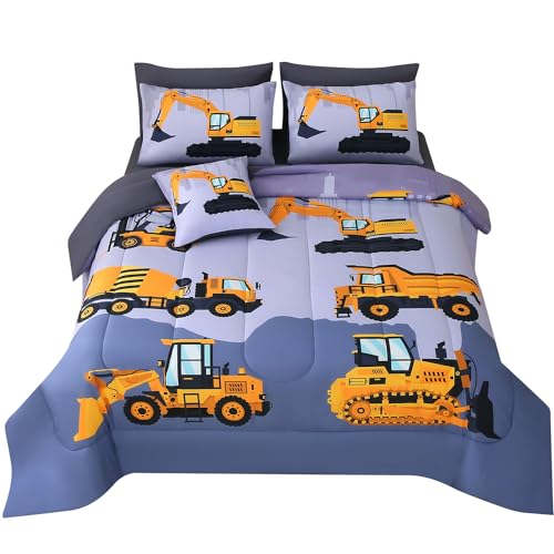50% Off JQinHome Construction Twin Bedding Sets for Boys - Image 2