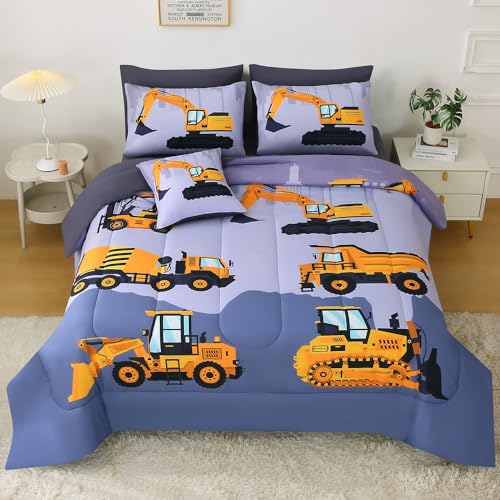 50% Off JQinHome Construction Twin Bedding Sets for Boys - Image 3
