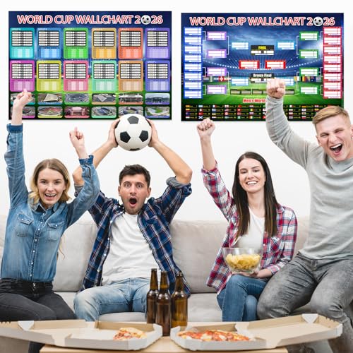 32% Off Zeptrix 2026 World Cup Schedule Poster Set - Image 7