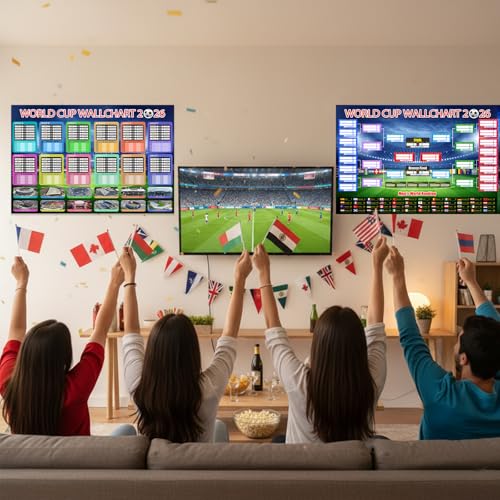 32% Off Zeptrix 2026 World Cup Schedule Poster Set - Image 8