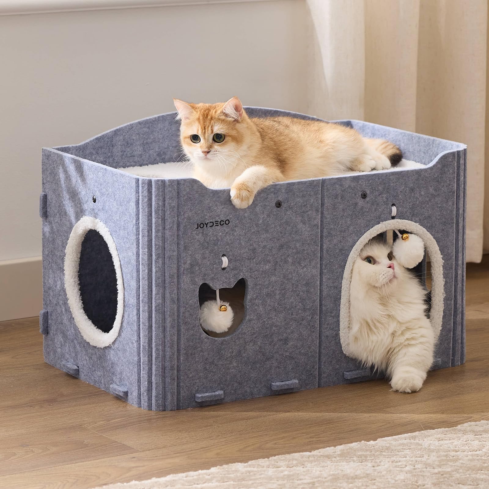 30% Off Joydeco Extra Wide Cat House for Indoor Cats
